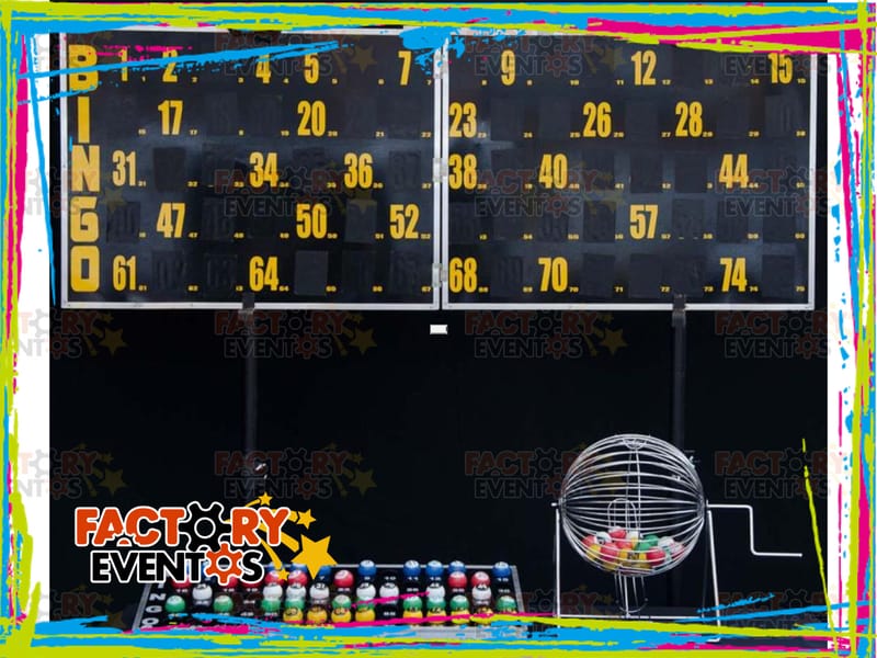 ANIMACION Y CELEBRACION DE BINGOS