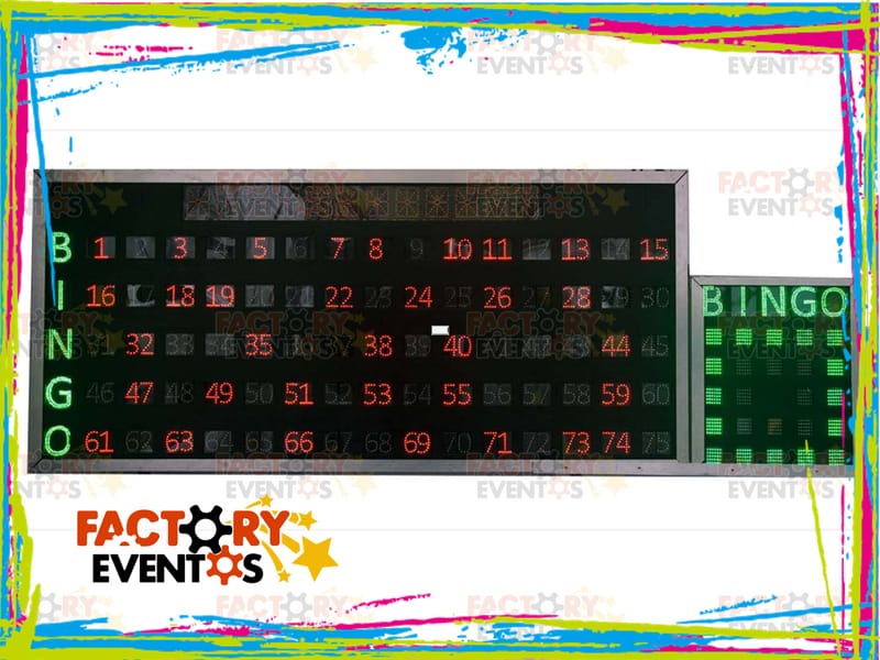 ANIMACION Y CELEBRACION DE BINGOS