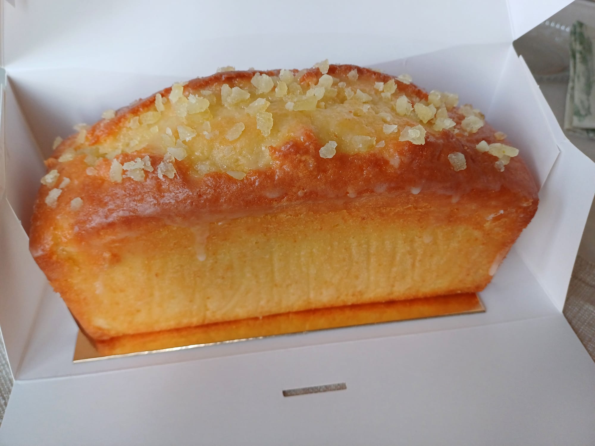 Cake au citron insert yuzu