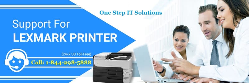 Solve All Issues by Lexmark Printer Customer Support Call +1-877-771-6877 | One Step IT Solutions