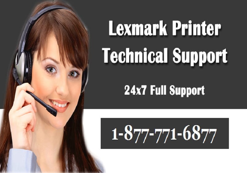 Lexmark Printer Technical Support Phone Number: 1-877-771-6877