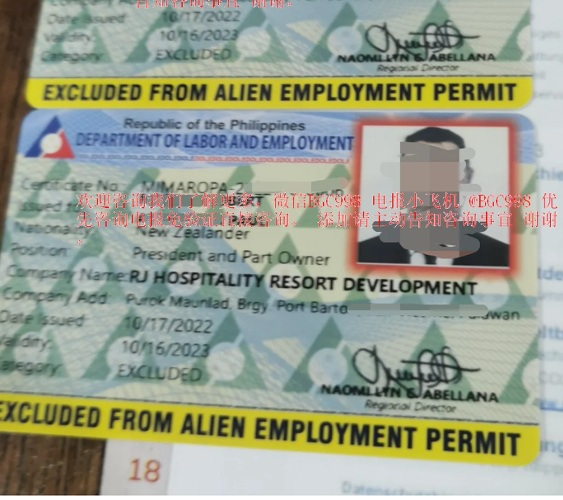 菲律宾AEP是什么？ALIEN EMPLOYMENT PERMIT