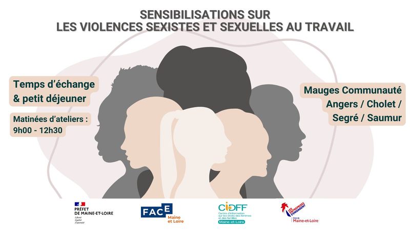 session de sensibilisation aux violences sexuelles et sexiste au travail