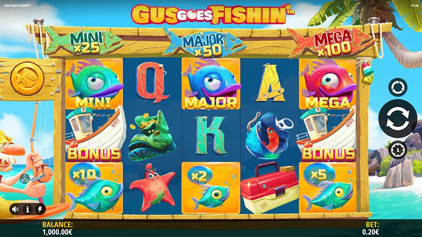 Gus Goes Fishin Slot: Reel Adventure for Fishing Enthusiasts