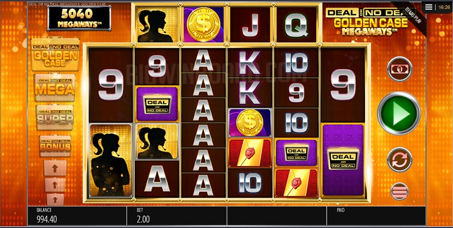 Deal or No Deal Golden Case Megaways Slot and How to Jackpot