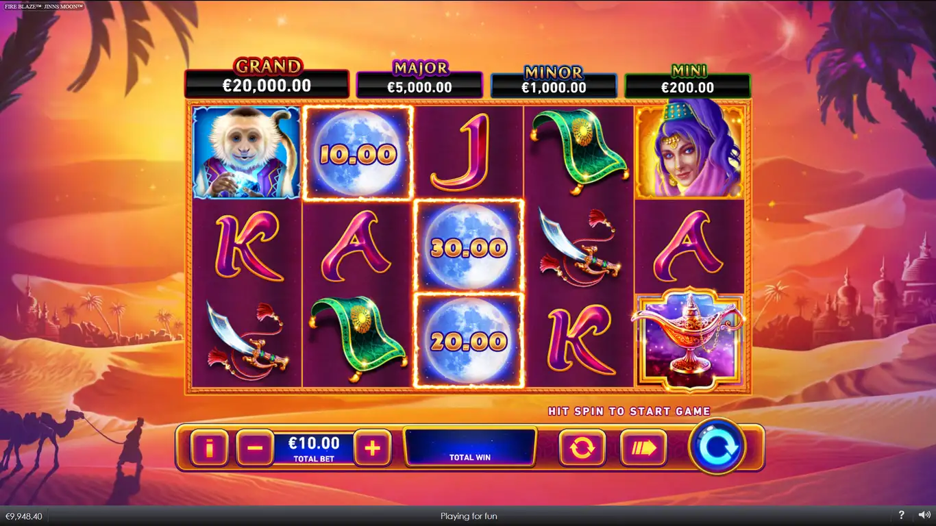 Jinns Moon Slot Machine: Unraveling the Magic of Online Gaming