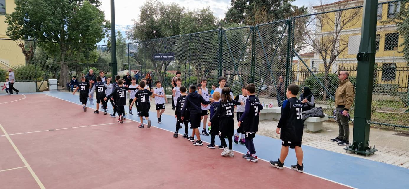 Α.Ο. ΚΥΨΕΛΗΣ - ΑΓΙΑ ΠΑΡΑΣΚΕΥΗ - Mini basket U11 27/1/2024