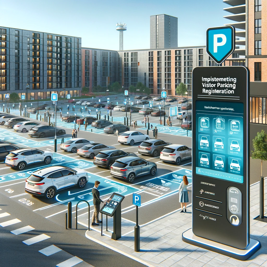 Implementing Visitor Parking Registration for Apartment Complexes