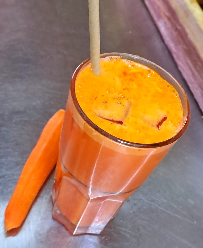 Jus de carotte / carrot juice