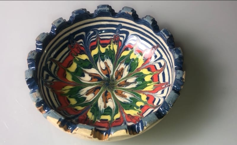 13-15 Cornered Plate