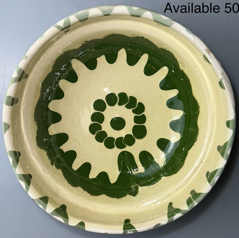 Bowls 16-19 exterior glaze