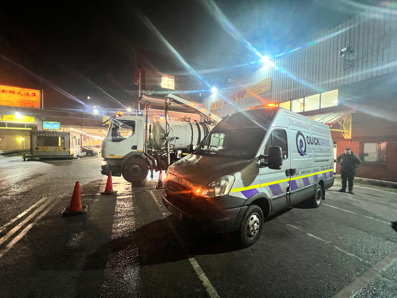 Commercial Emergency Drainage Services Manchester