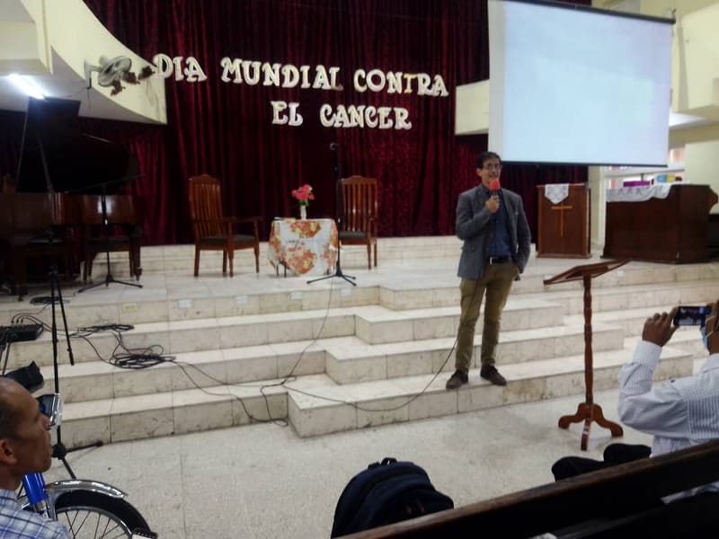 Se realiza evento por el Día Mundial contra el Cáncer en la Iglesia Adventista de La Víbora