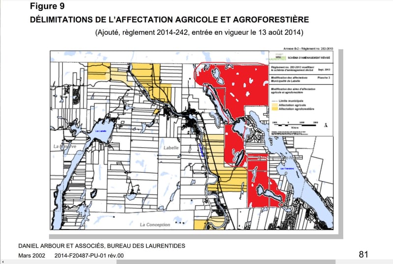Eco-corridor from Mont-Tremblant Park to Lac Bibite