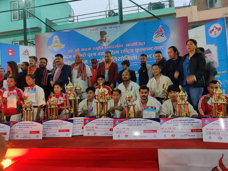 KWA-NEPAL: NEPAL 2023 KYOKUSHIN KARATE TOURNAMENT