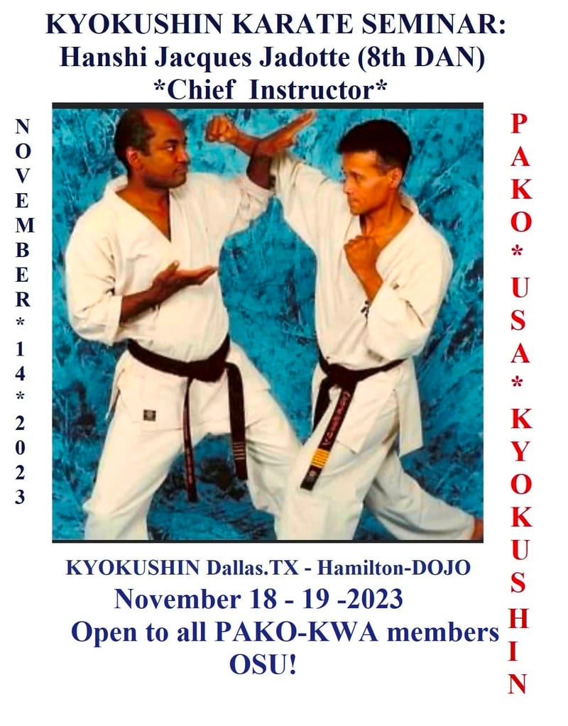 KYOKUSHIN KARATE SEMINAR