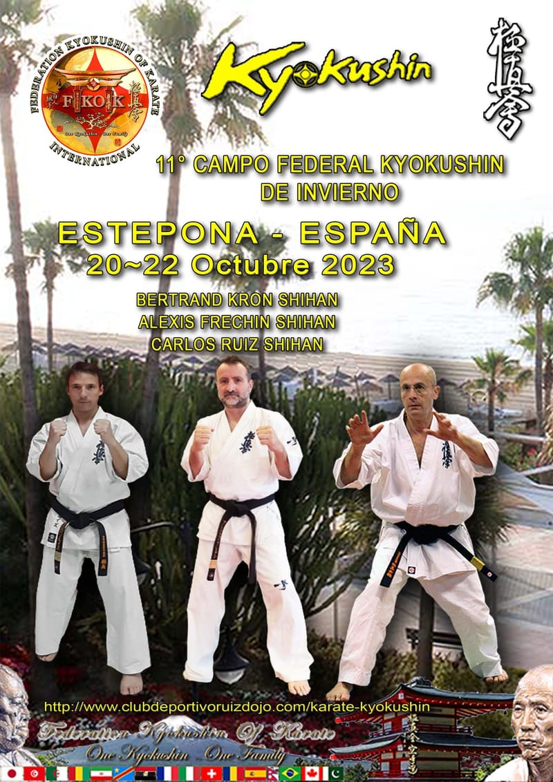 11th CAMPO FRDERAL: KYOKUSHIN DE INVIERNO:  Estepona - España