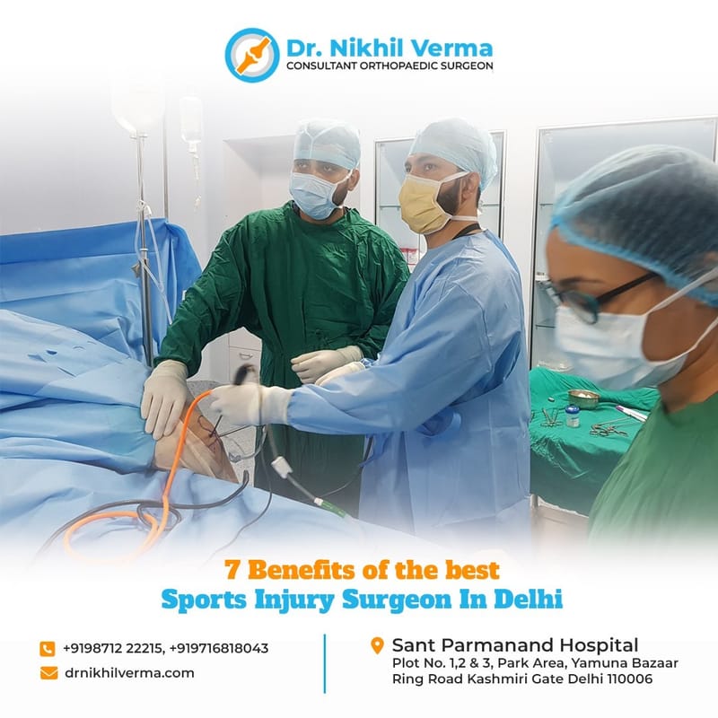 7 Benefits of the best Sports Injury Surgeon In Delhi