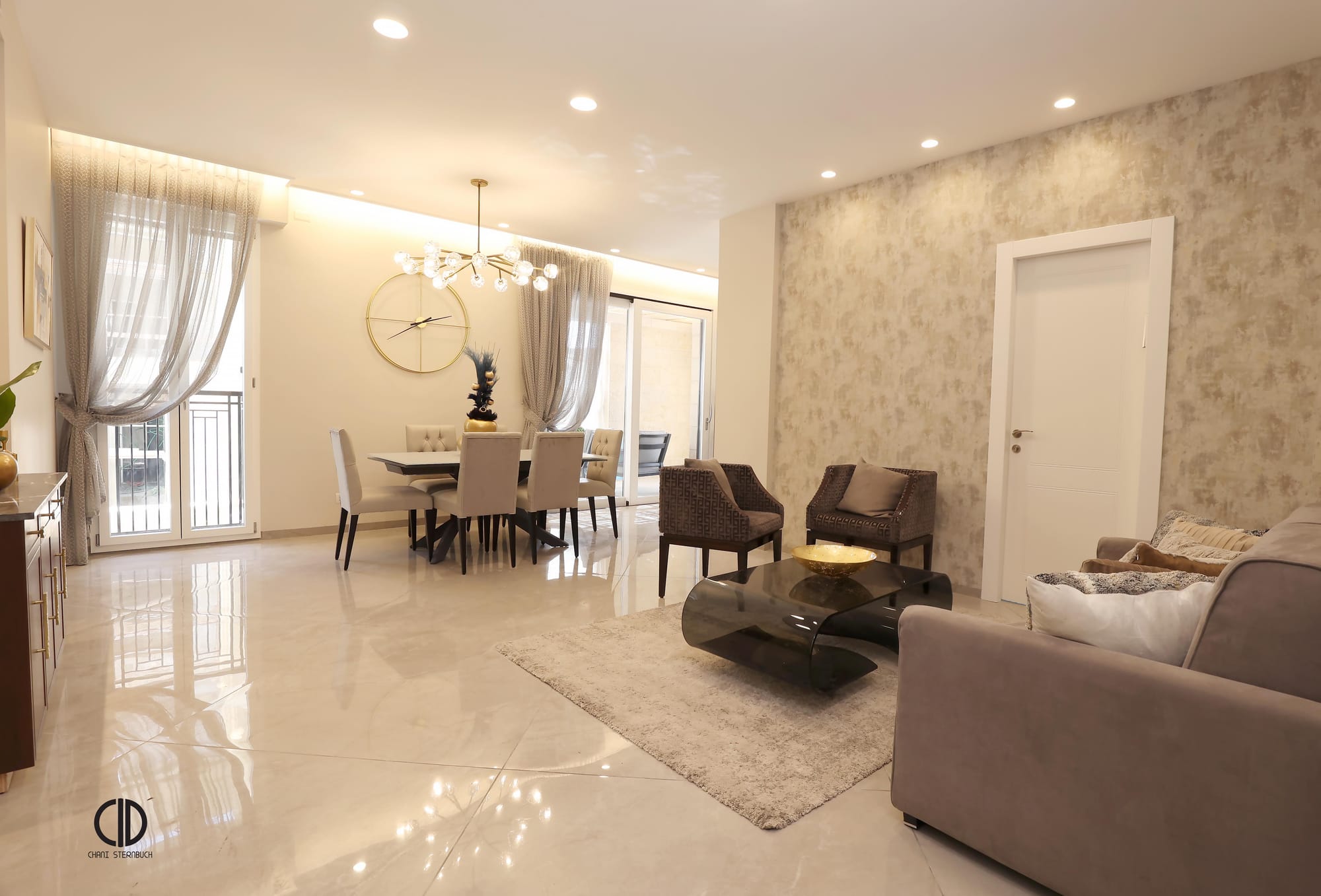 European Style, sophisticated Jerusalem Estate apartment 3