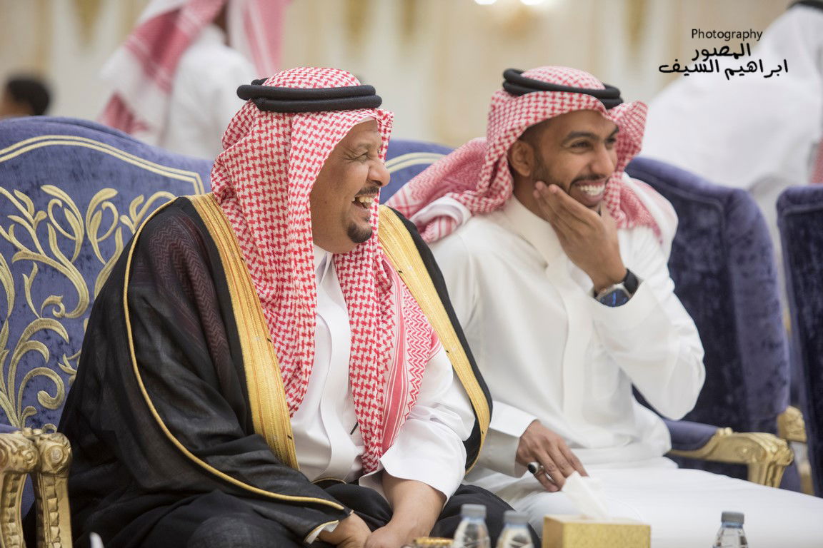 الرزقان يحتفلون في زواج أبنتهم