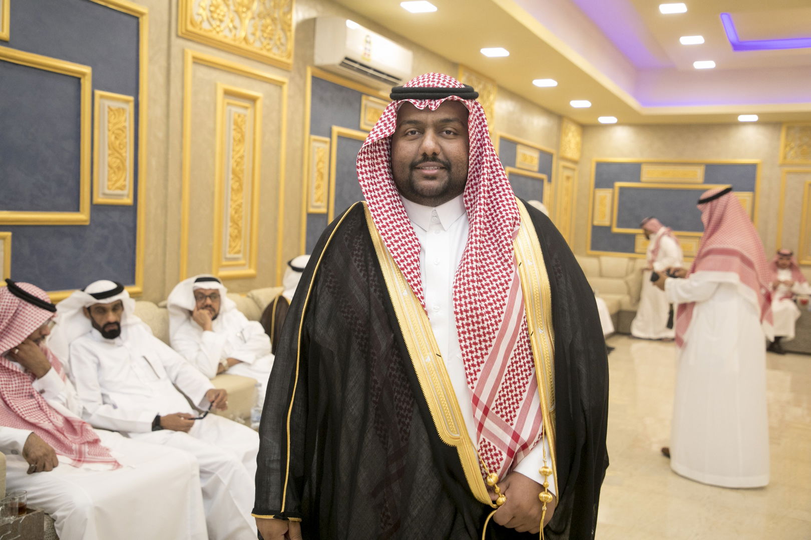 زواج رائد بن محمد عبدالله بن مالك 