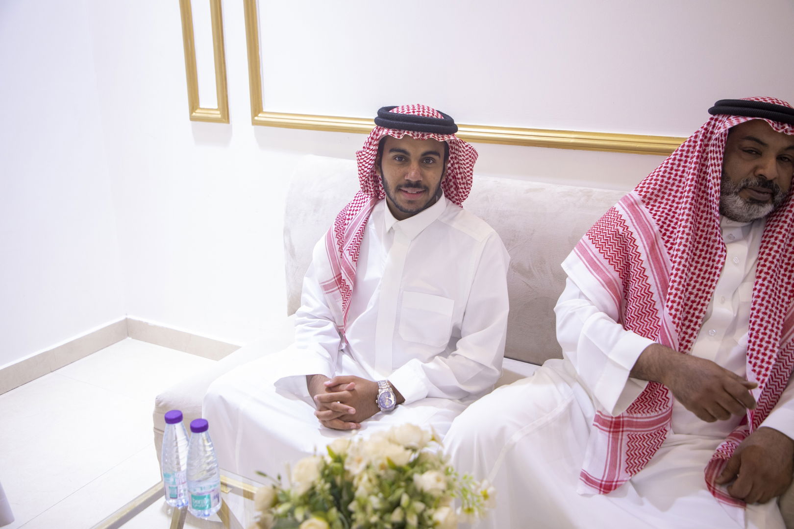 بارك الله لهما وبارك عليهما وجمع بينهما في خير