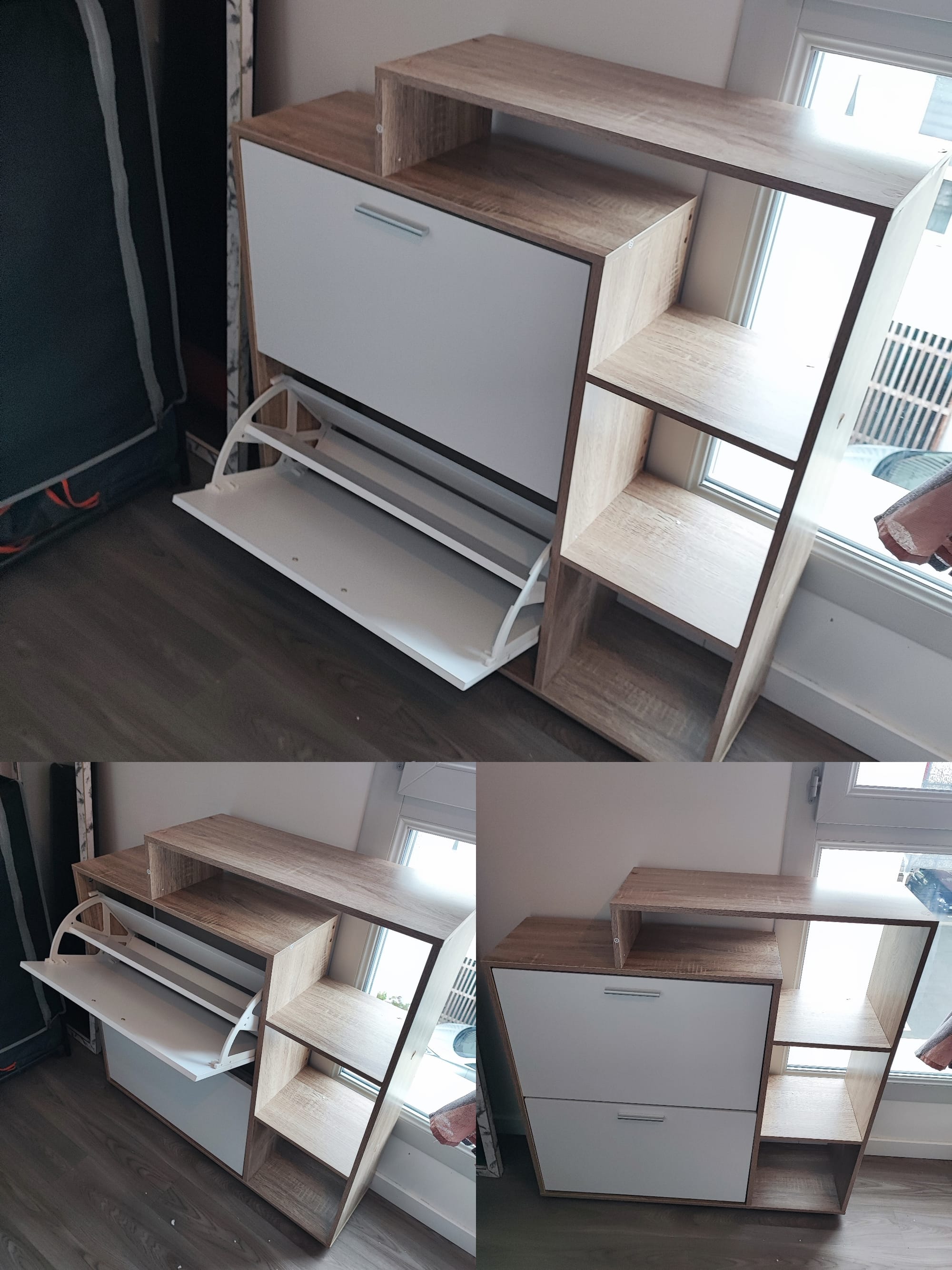 Montage de meuble & agencement d'un mobilier chaussure moderne BUT