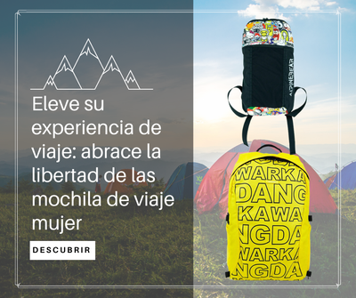 Eleve su experiencia de viaje: abrace la libertad de las mochila de viaje mujer