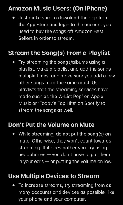 Amazon Music Streaming