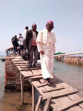 Les dernières nouvelles d’un évêque en début juillet : Monseigneur Sébastien Muyengo du Diocèse d’Uvira