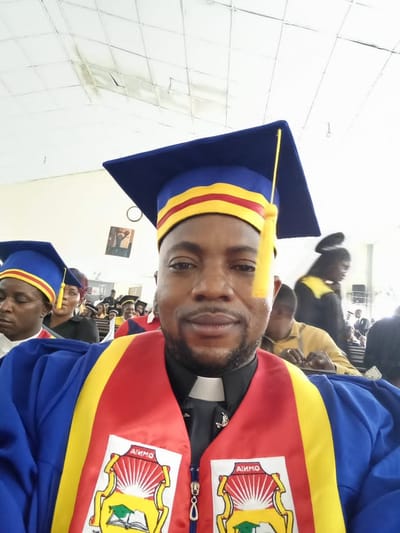 ABBE FREDDY NZABA MASSAMBA : UN NOUVEAU DOCTEUR A L’EGLISE DE KINSHASA