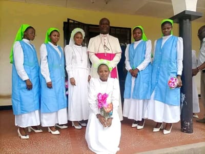 Vœux des Sœurs de la congrégation de Marie Mère de l'Espérance dans l’Archidiocèse de Kananga (RDC)