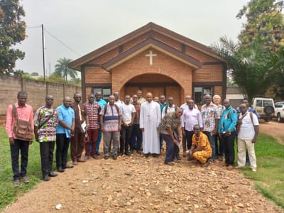Rencontre du Cardinal Nzapalainga avec les prêtres œuvrant dans la périphérie de l’Archidiocèse de Bangui