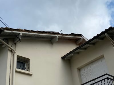 Remplacement planche de rives.