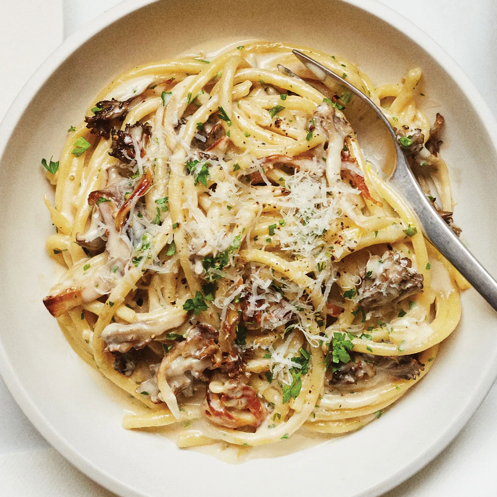 Creamy Mushroom Pasta Recipe