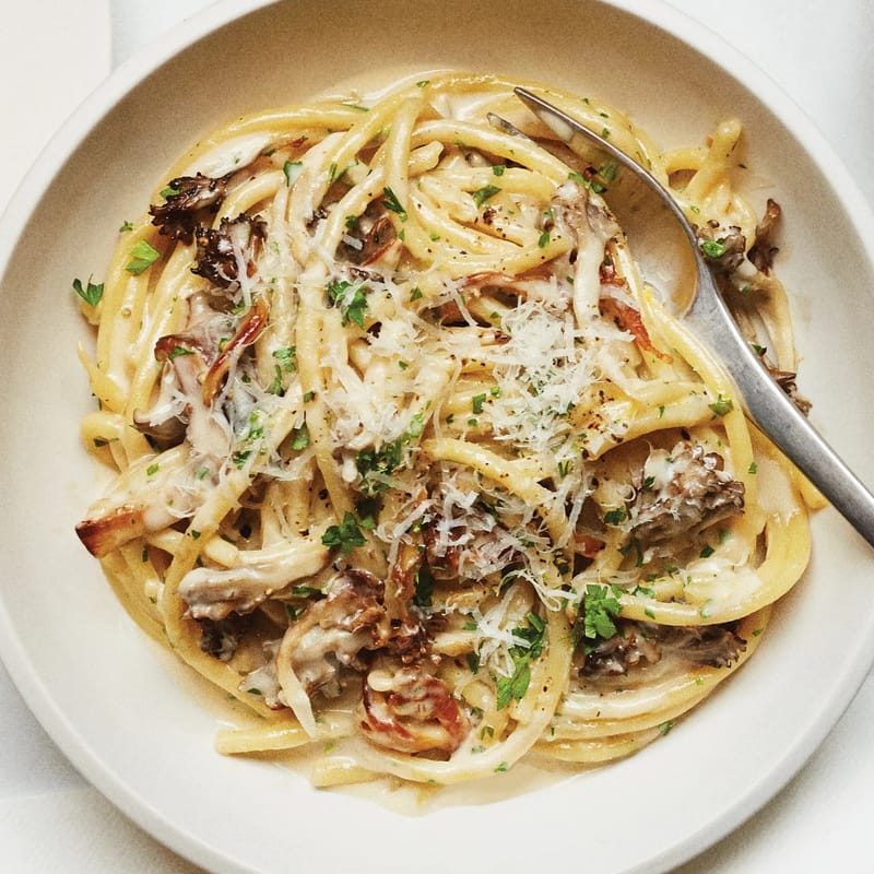 Creamy Mushroom Pasta Recipe