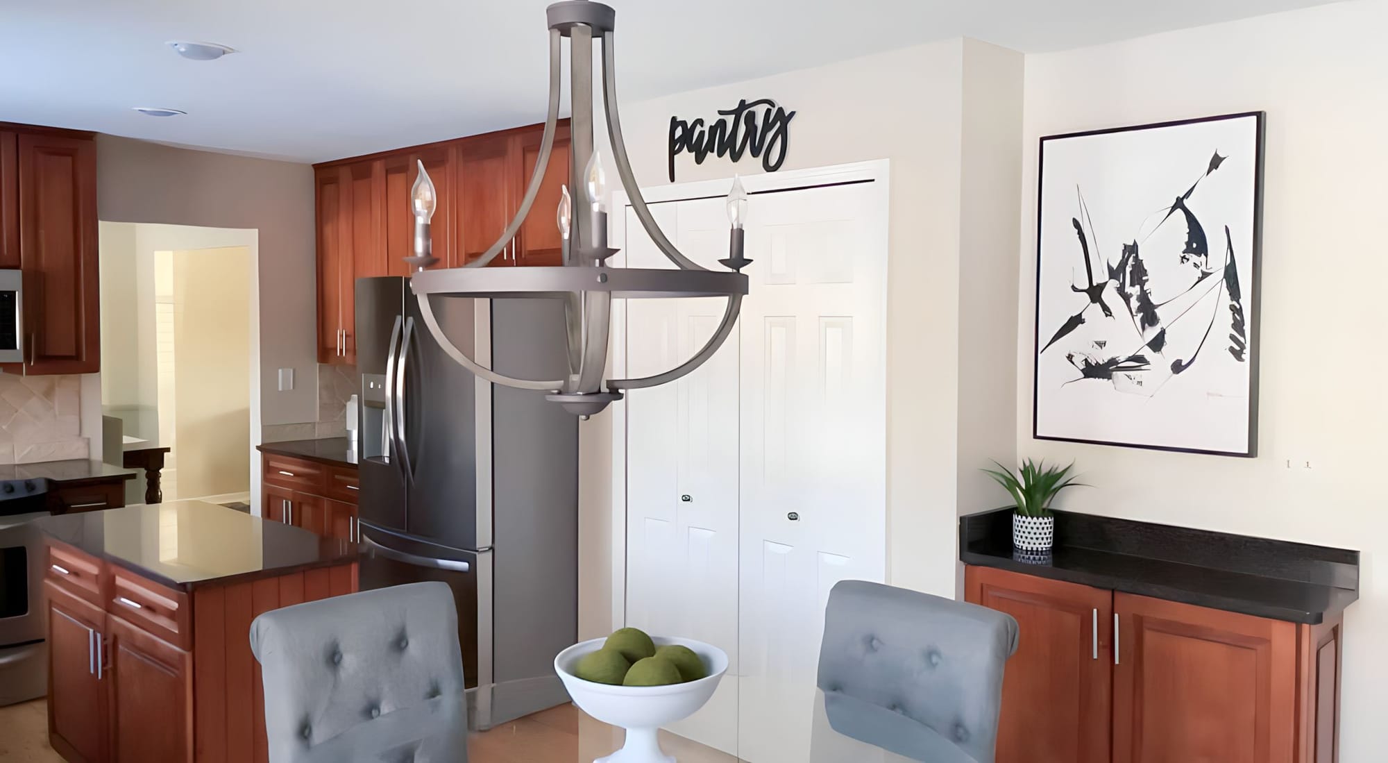 Kitchen + Dining Area’s