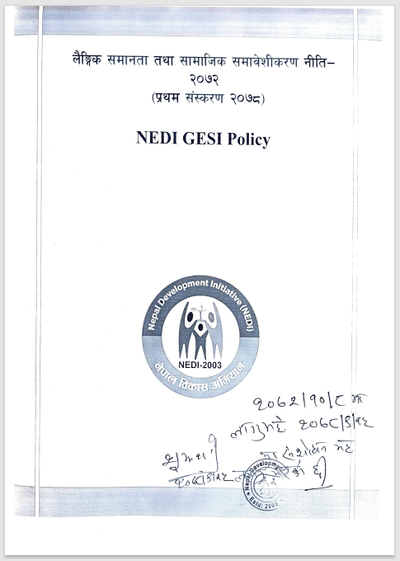 NEDI - GESI Policy