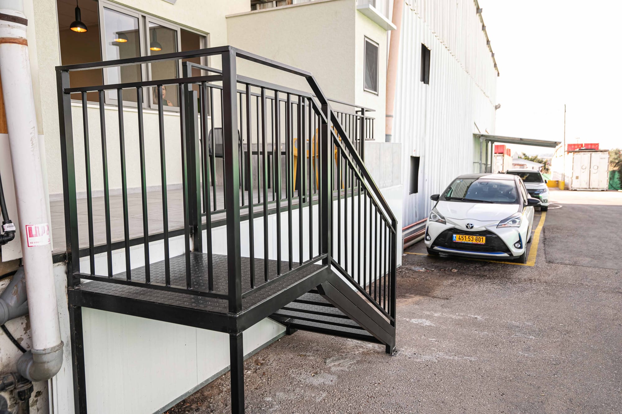 מדרגות מתכת בהתאמה אישית