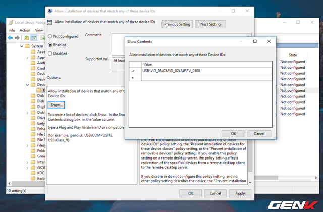 Đây là cách để chỉ 1 chiếc USB của bạn mới hoạt động được trên máy tính, các USB khác đều vô hiệu