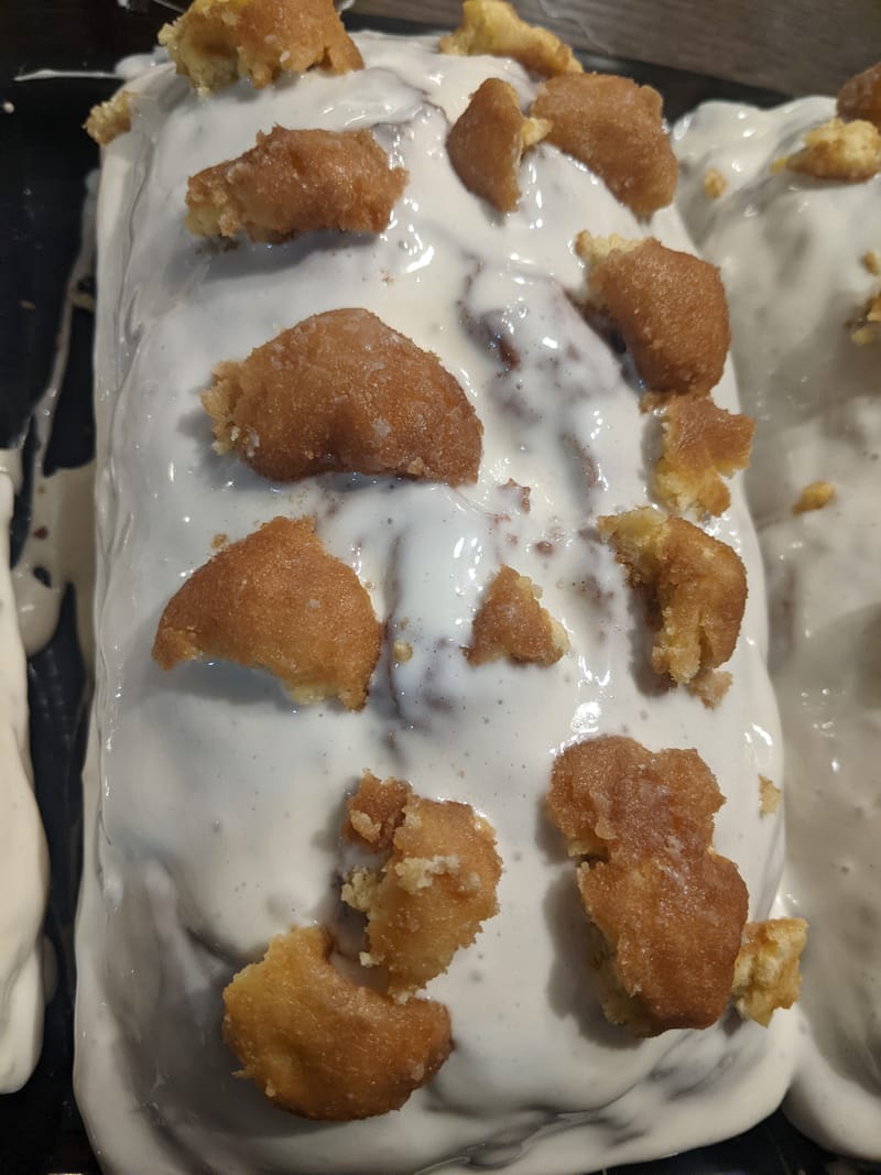 Glazed Doughnut Banana Bread