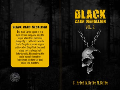 BLACK CARD MEDALLION  WGA# I340482