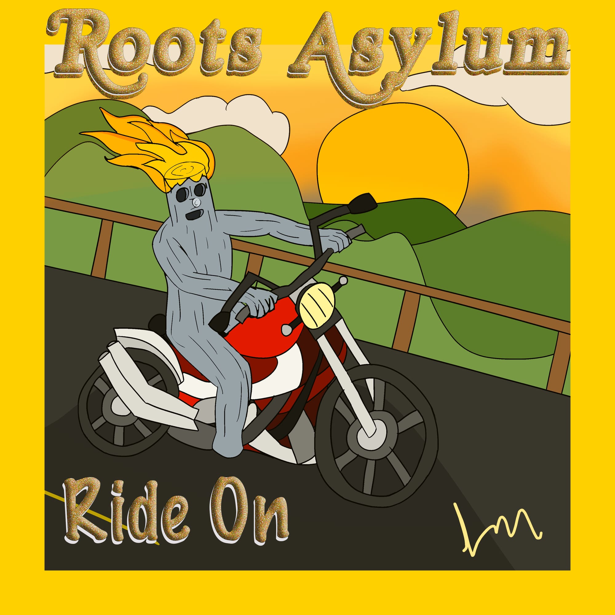 Un viaje inolvidable por la autopista del rock con Roots Asylum y su nuevo sencillo "Ride On"