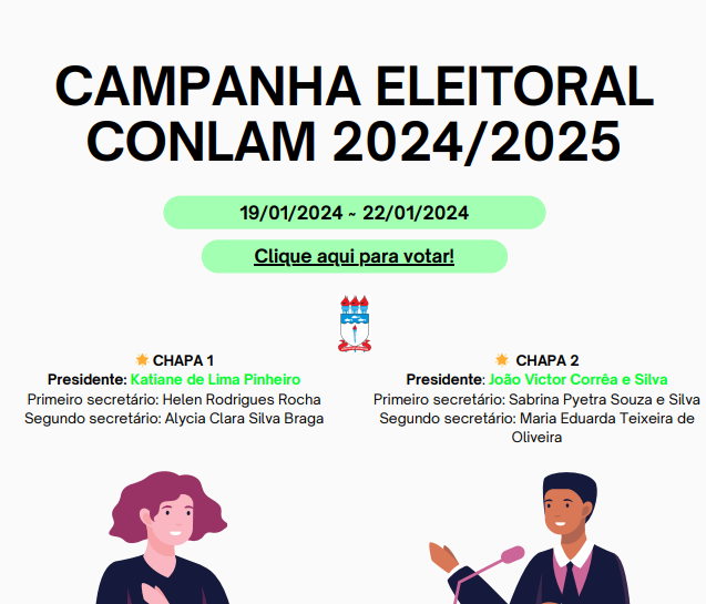 Campanha Eleitoral CONLAM 2024/25