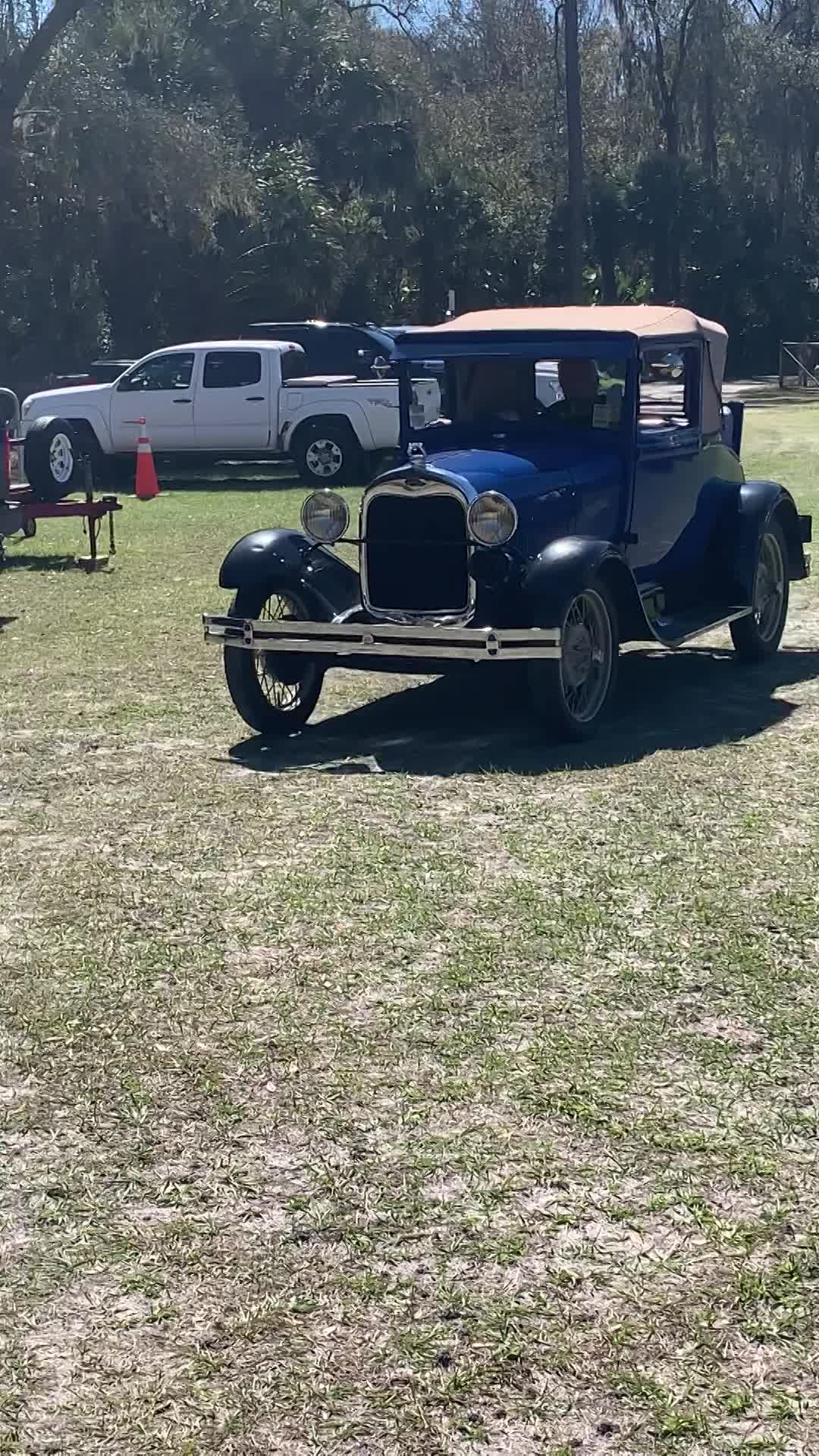 Don't run over the photographer