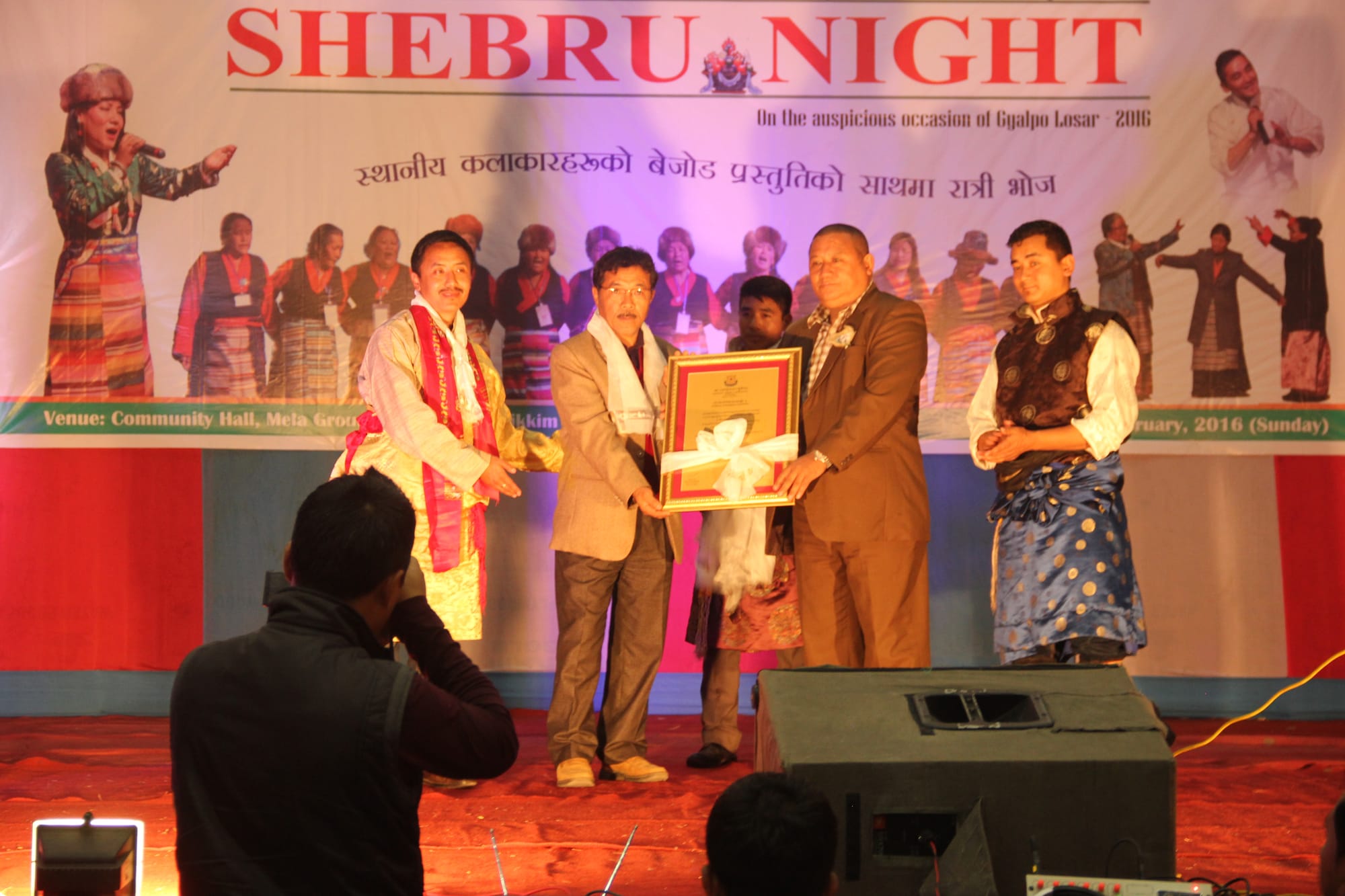 DSA Felicitates Shri Passang Sherpa of Tharpu