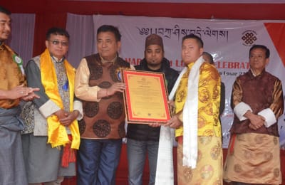 DSA Felicitates Mr. Pemba Tshering Sherpa, Weightlifter