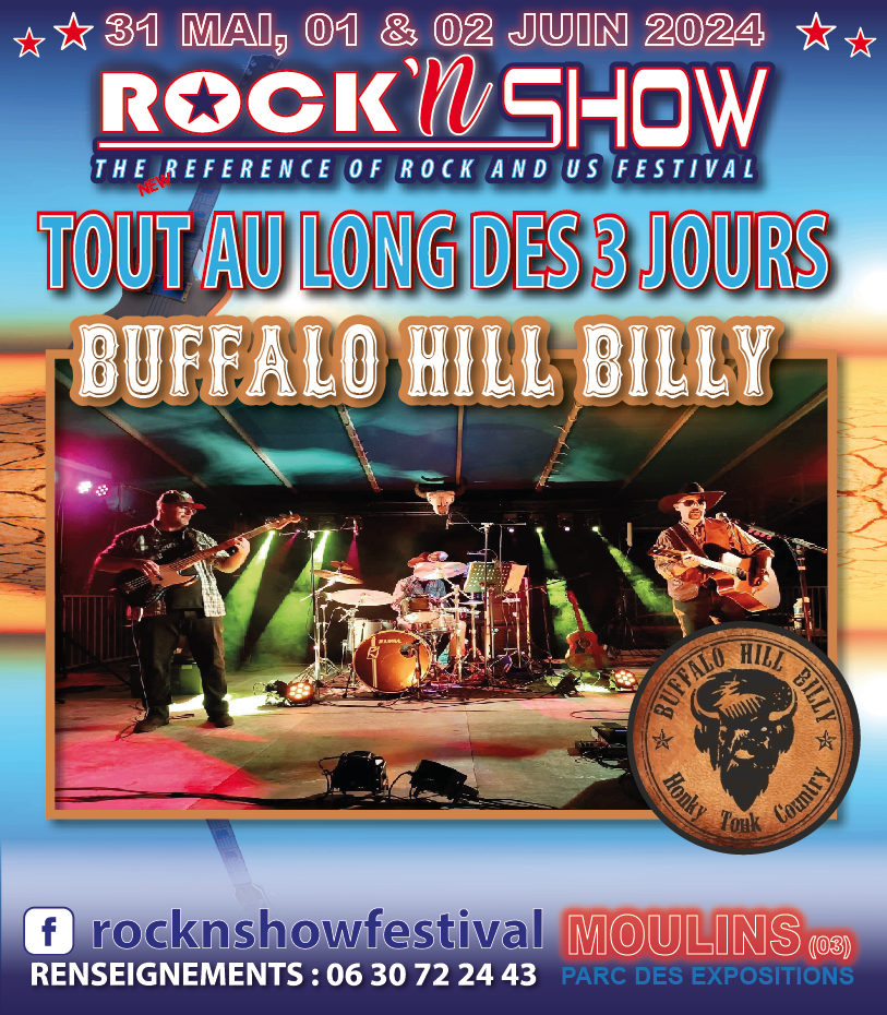 BUFFALO HILL BILLY SUR TOUT LE WEEK END