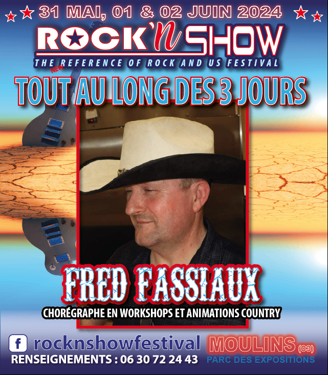 FRED FASSIAUX, PRÉSENT TOUT LE WEEK-END