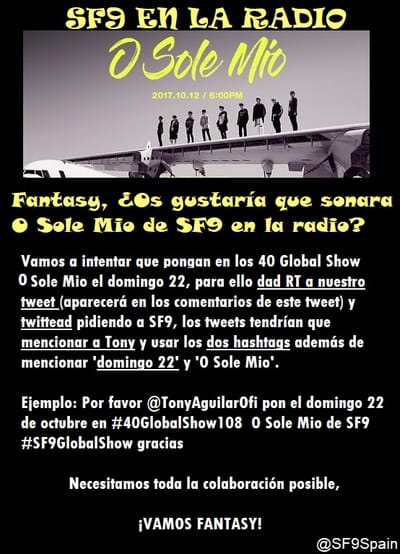 COMPLETADO: PROYECTO O SOLE MIO EN LA RADIO